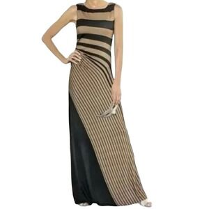 NWT SOFT SURROUNDINGS Vela Here To Infinity Sleeveless Striped Dress - XS Petite